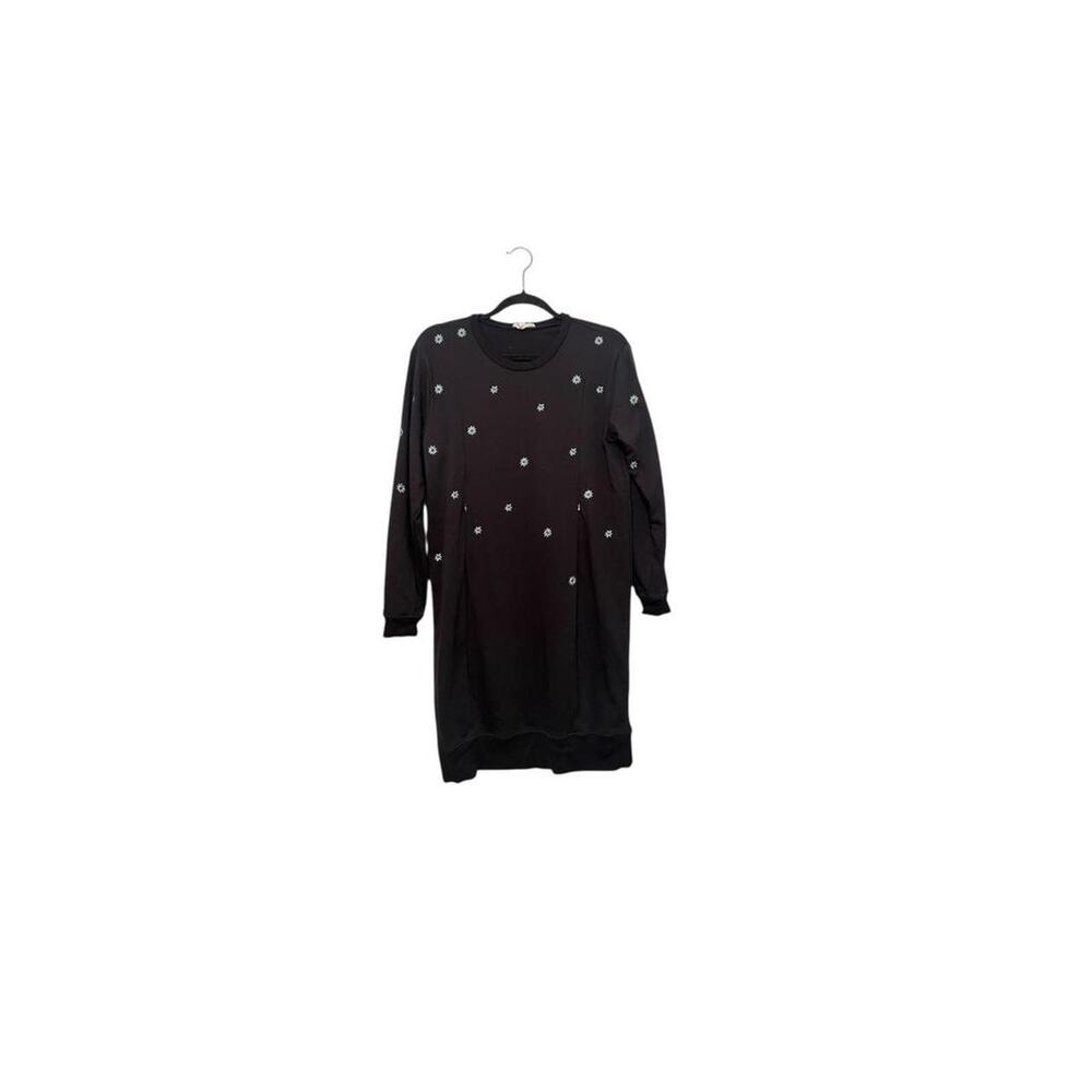 Floral Embroidered Seraphine Maternity Nursing Dress